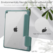 iPad 10.2 Case Clear Transparent Back Shell, Auto Sleep Wake – view 8