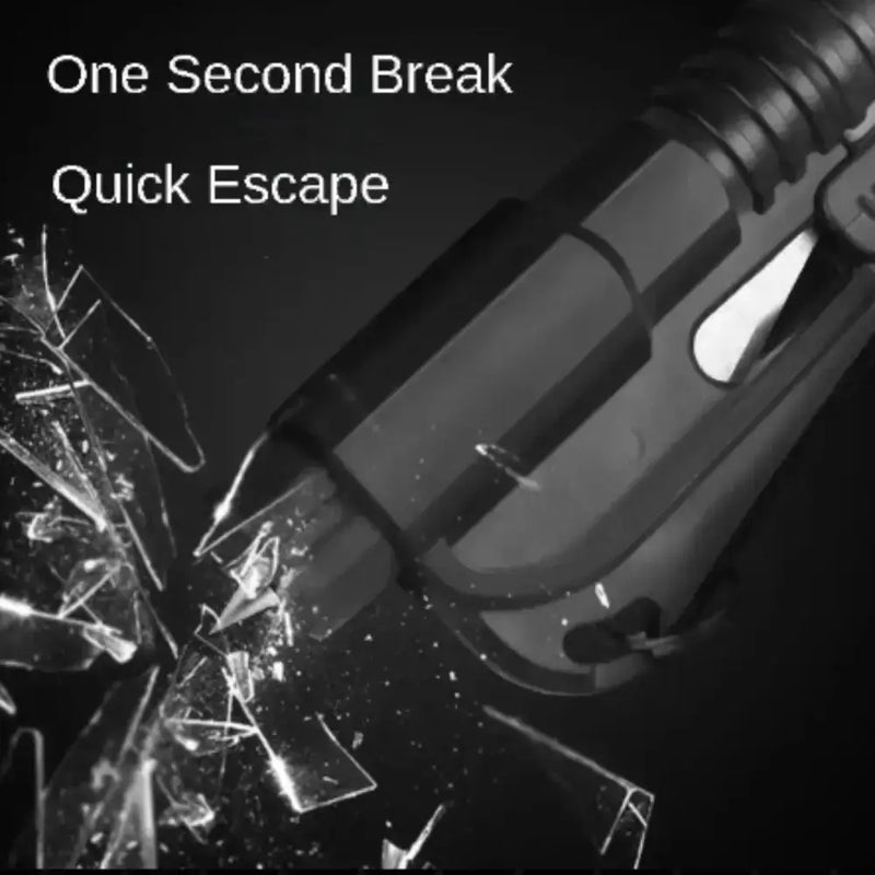 Habicare SS 3-in-1 Vehicle Window Breaker & Cutter 3-in-1 Vehicle Window Breaker & Cutter
