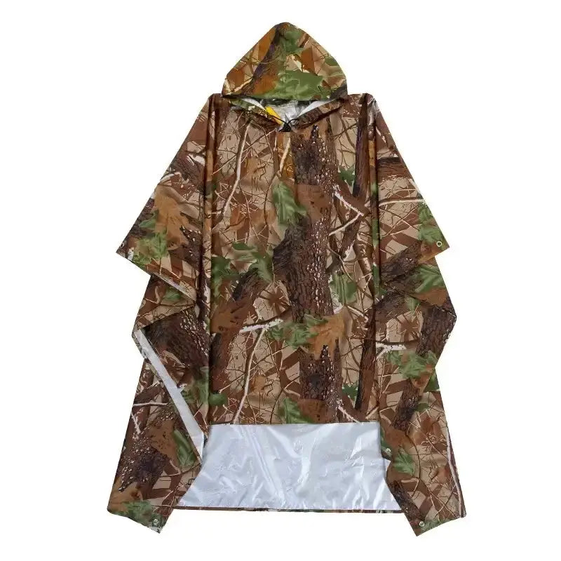 Habicare SS 3 in 1 Rain Poncho / Waterproof Tent / Picnic Mat Habicare Camouflage 3-in-1 Rain Poncho & Shelter
