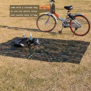 Habicare SS 3 in 1 Rain Poncho / Waterproof Tent / Picnic Mat Habicare Camouflage 3-in-1 Rain Poncho & Shelter