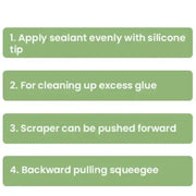 3-in-1 Silicone Remover & Caulk Finisher Tool Set (9PCS) – view 7