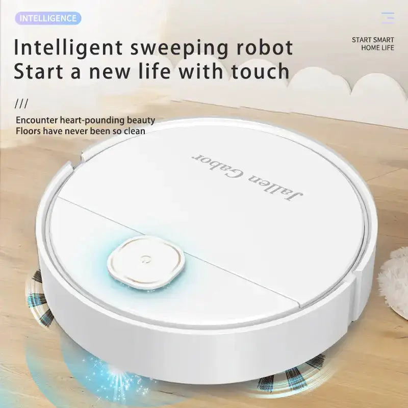 Habicare HBC Mini Robo Vacuum Jallen Gabor Robot Vacuum for Dust & Pet Hair