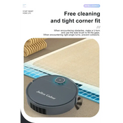 Habicare HBC Mini Robo Vacuum Jallen Gabor Robot Vacuum for Dust & Pet Hair