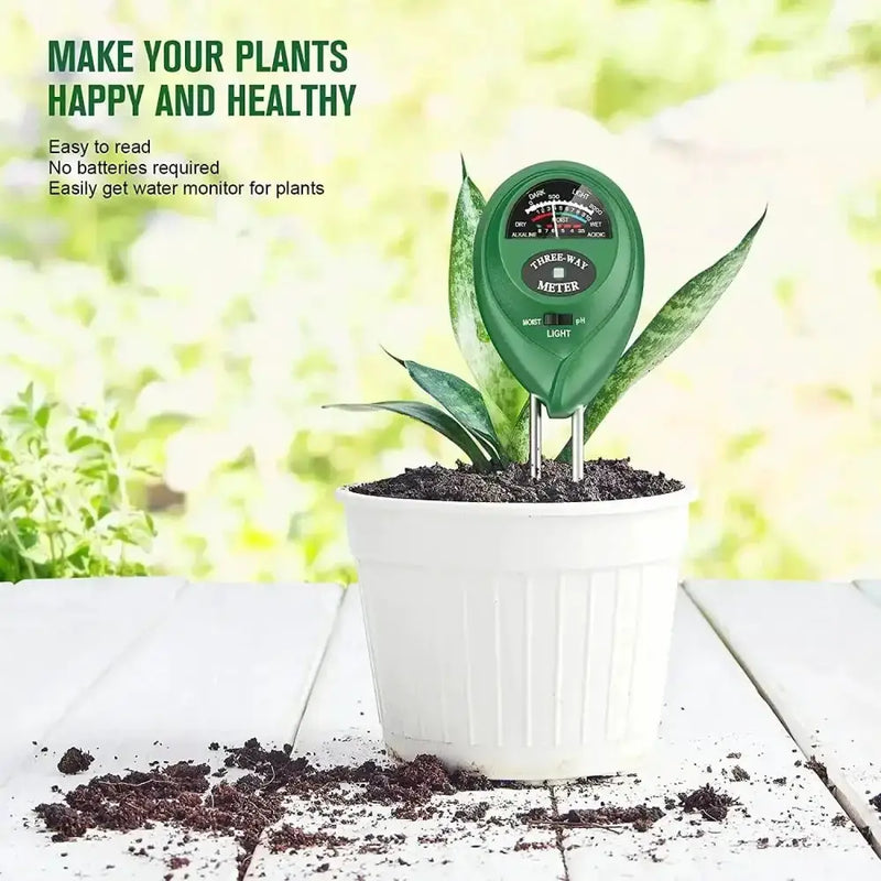 Habicare HBC Soil Meter (Moisture, Light, PH) Soil Meter (Moisture, Light, PH)