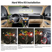 3-Lens Car Camera – Front/Inside/Rear 4K DVR (different models available) – view 12