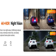 3-Lens Car Camera – Front/Inside/Rear 4K DVR (different models available) – view 10