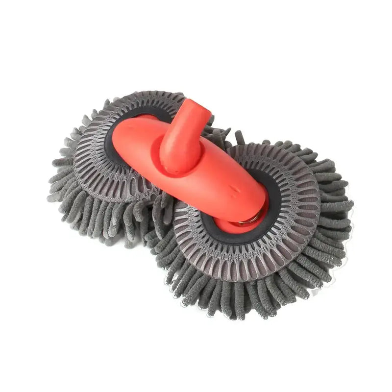 3-Section Telescopic Car Wash Mop with Double Brush Head – view 20