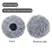 3-Section Telescopic Car Wash Mop with Double Brush Head – view 22