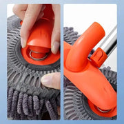 3-Section Telescopic Car Wash Mop with Double Brush Head – view 9