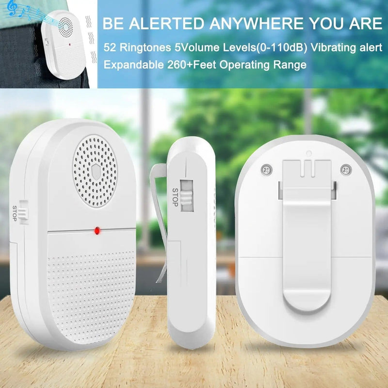 Deafquip Entry Alert Sensor with Vibrating Pager Entry Alert Sensor with Vibrating Pager