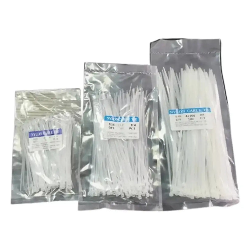 Habicare 300PCS Releasable Nylon Cable Ties 3x100/3x150/4x200mm Reusable Loop Wrap 300PCS Releasable Nylon Cable Ties 3x100/3x150/4x200mm Reusable Loop Wrap