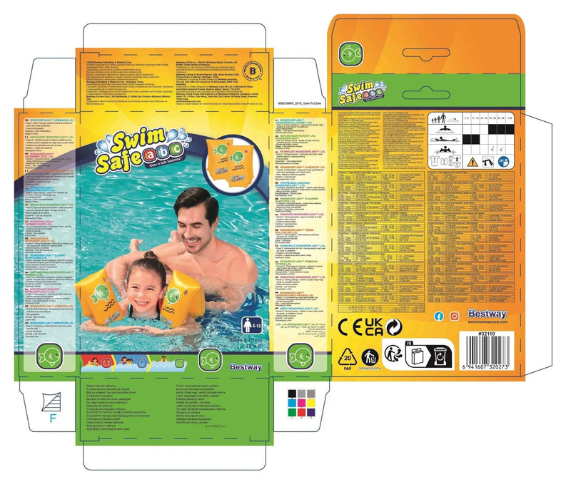 salelink.co.nz Bestway Swimming Armbands for ages 5-12 years Swimming Armbands for ages 5-12 years | Action Outdoors NZ