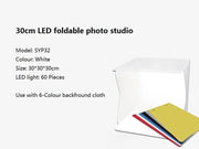 30cm PVC Foldable Photography STUDIO LED Light Tent, Medium – view 8
