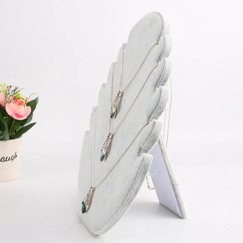 dealonline.co.nz dealonlinenz VELVET DISPLAY NECKLACE STAND - GREY VELVET DISPLAY NECKLACE STAND - GREY