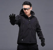 Men's Tactical Softshell Jacket — Waterproof Windproof Fleece Lined | Outdoor & Hiking – view 14