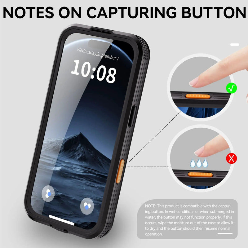 iPhone 17 Air Waterproof Case Magsafe Waterproof Shockproof Rugged – view 10