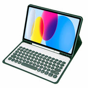iPad 10th Gen 10.9, iPad 11 (A16 2025) Keyboard Case - Green – view 3