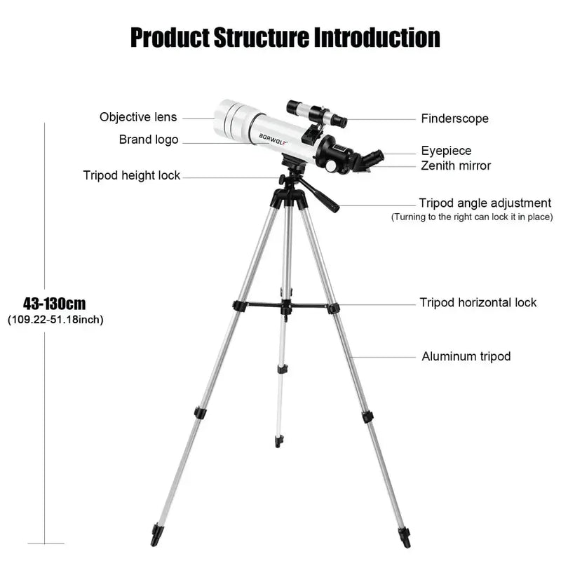 Habicare SS 333x HD Astronomical Telescope – Moon 333x HD Astronomical Telescope – Moon
