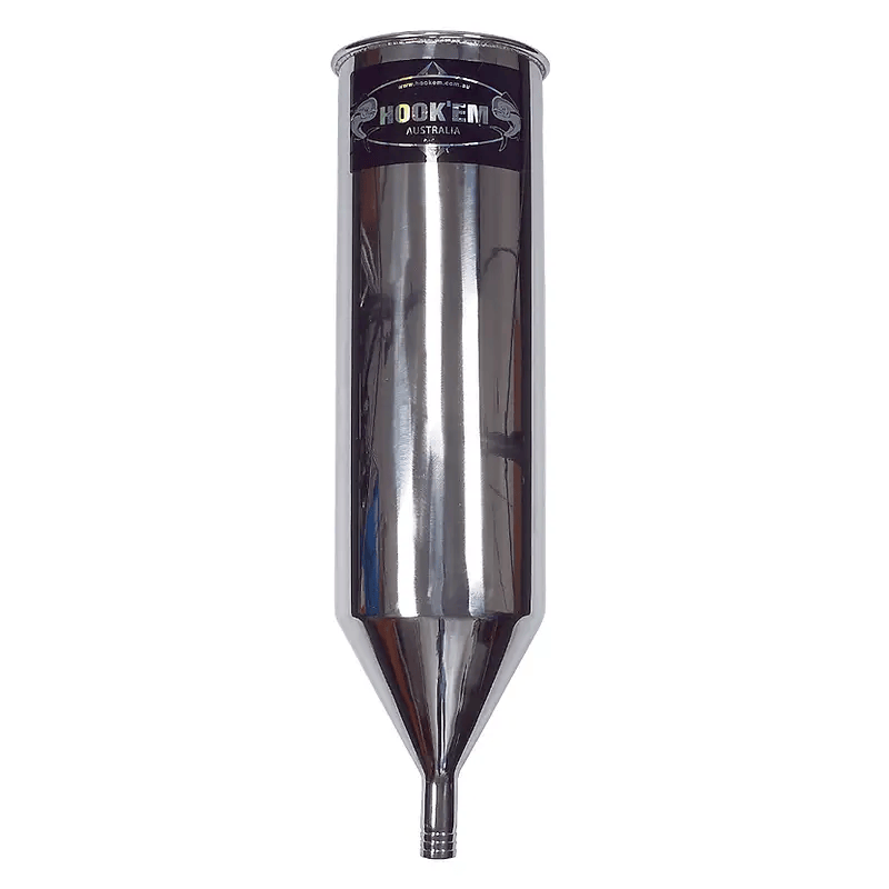 Hook Em 6 Inch Live Bait Tube Tuna Stripey Stainless Steel Divider