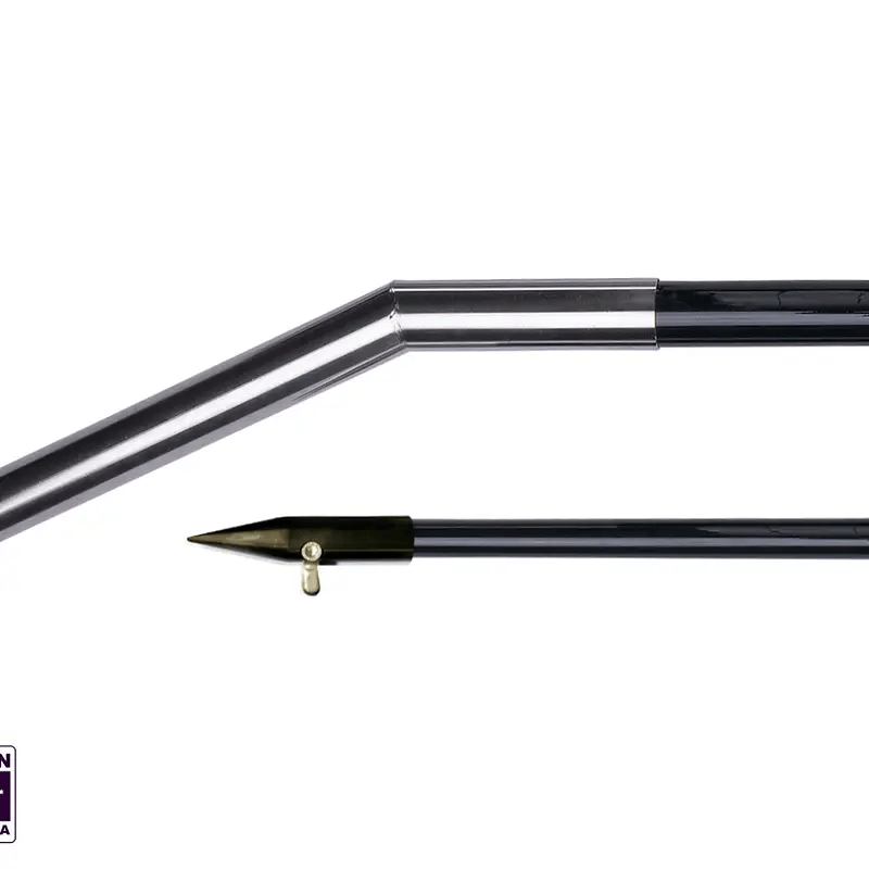 Hook Em Bent Shotgun Ext Rod Holder With 10Ft Fibreglass Poles Rigging Kit