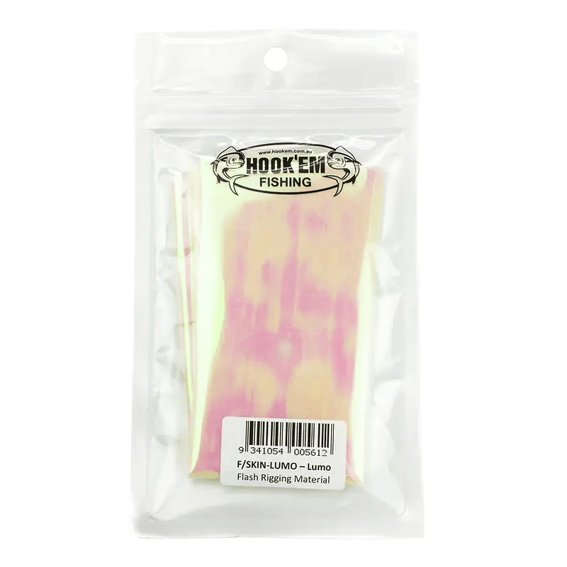 Hook Em Tinsel Hook Em Fish Skin UV Lumo Tinsel Rigging Material Australian Made Hook Em Fish Skin | Action Outdoors NZ