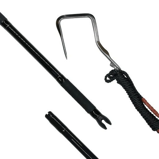 Hook Em Cast Diamond Flying Gaff - 6 Inch (150mm) Hi-Tensile Stainless Steel Head