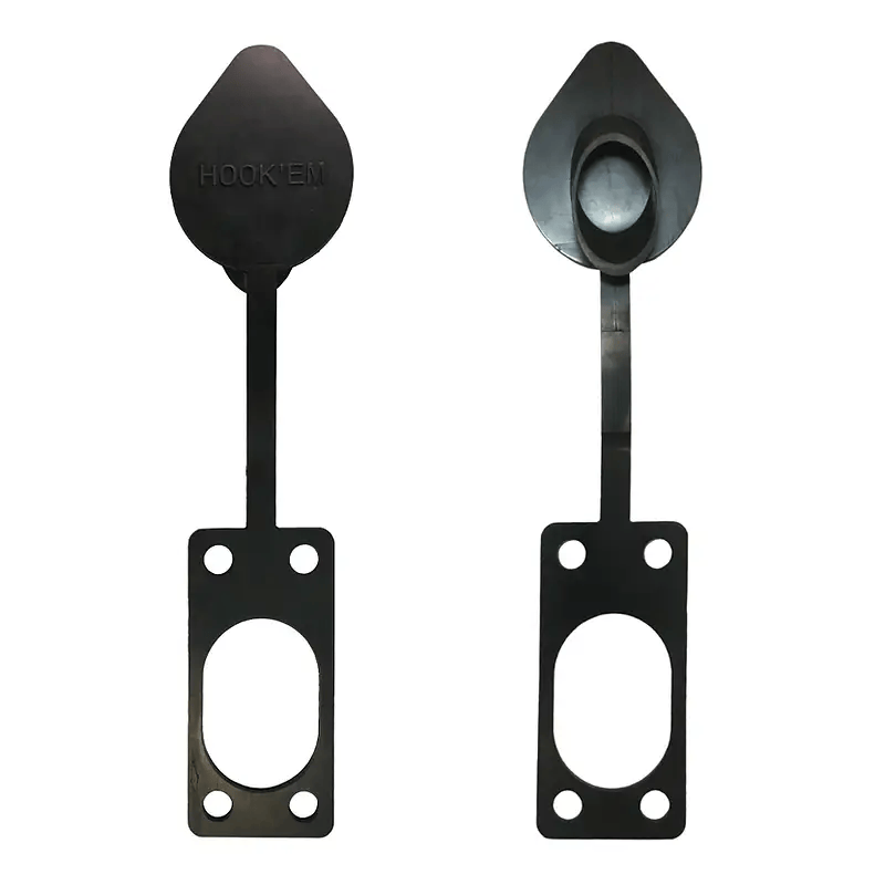 Hook Em Outrigger Flush Mount Rubber Cap 2 Pack Australian Made