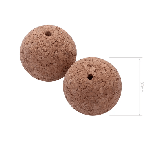 Hook Em Australian Made Outrigger Cork Ball Stopper 38mm Pack of 2