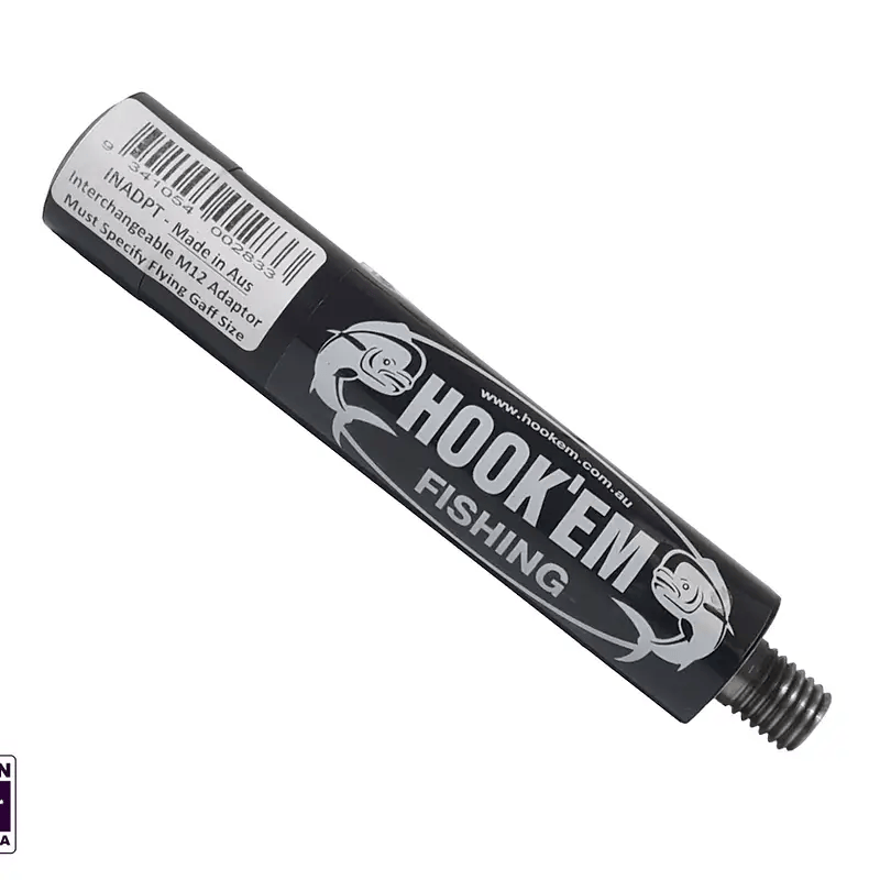 Hook Em Interchangeable Flyer Tailrope Adaptor Replacement Part Aluminium Handle