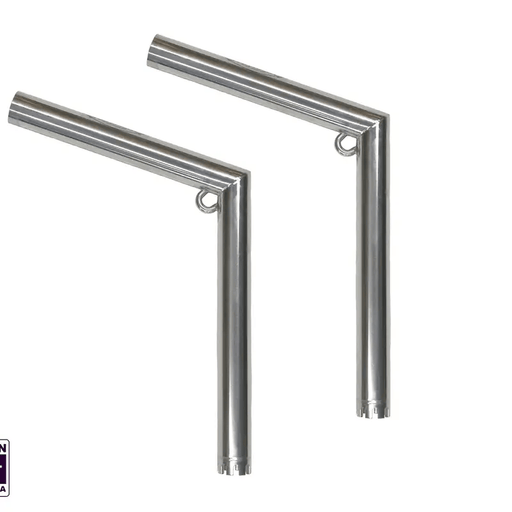 Hook Em Economy Outrigger Set Two Piece Fibreglass Poles And Snouts