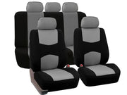 Car seat Covers Car SUV Van 5 Seater Full Set - Universal Protectors Polyester – view 4