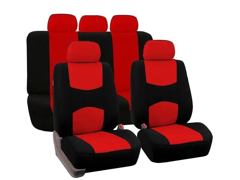 Car seat Covers Car SUV Van 5 Seater Full Set - Universal Protectors Polyester – view 2