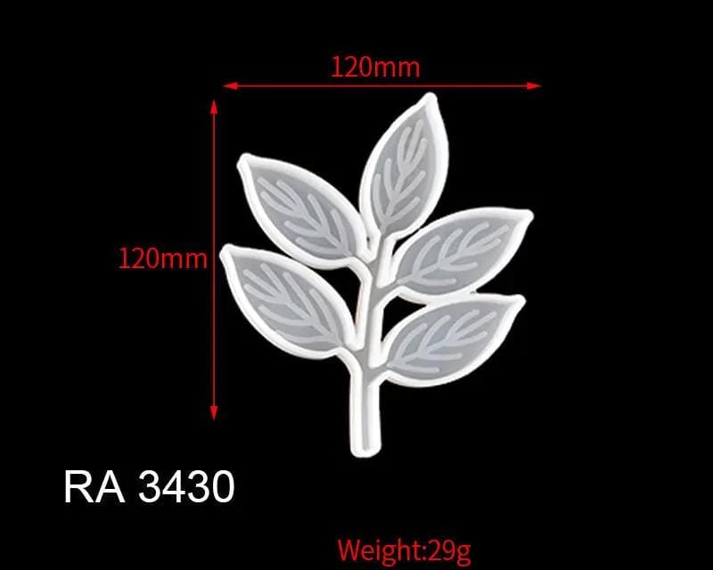 Resin Art NZ Moulds Leaves Moulds - RA 3430 Leaves Moulds - RA 3430 | NZ