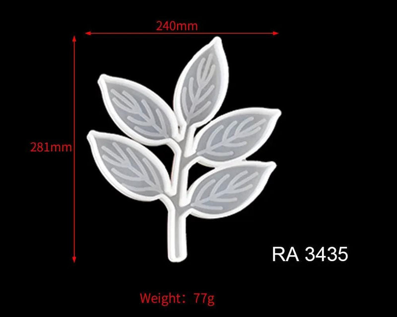 Resin Art NZ Moulds Leaves Moulds - RA 3435 Leaves Moulds - RA 3435 | NZ