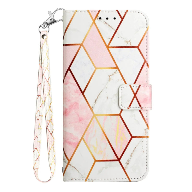 iPhone 14 Plus Case - Wallet Marble Pattern – view 2