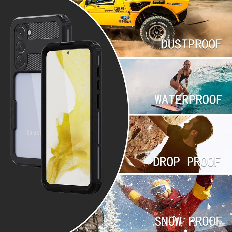 Samsung S23 Plus Waterproof Case RedPepper – view 6