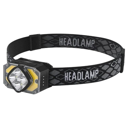 BORUIT BR05 Motion Sensor LED Headlamp Rechargeable Head Torch Lamp Waterproof – view 1