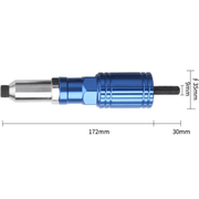 salelink.co.nz Unbranded Electric Rivet Gun Tool Adapter Electric Rivet Gun Tool Adapter | Action Outdoors NZ