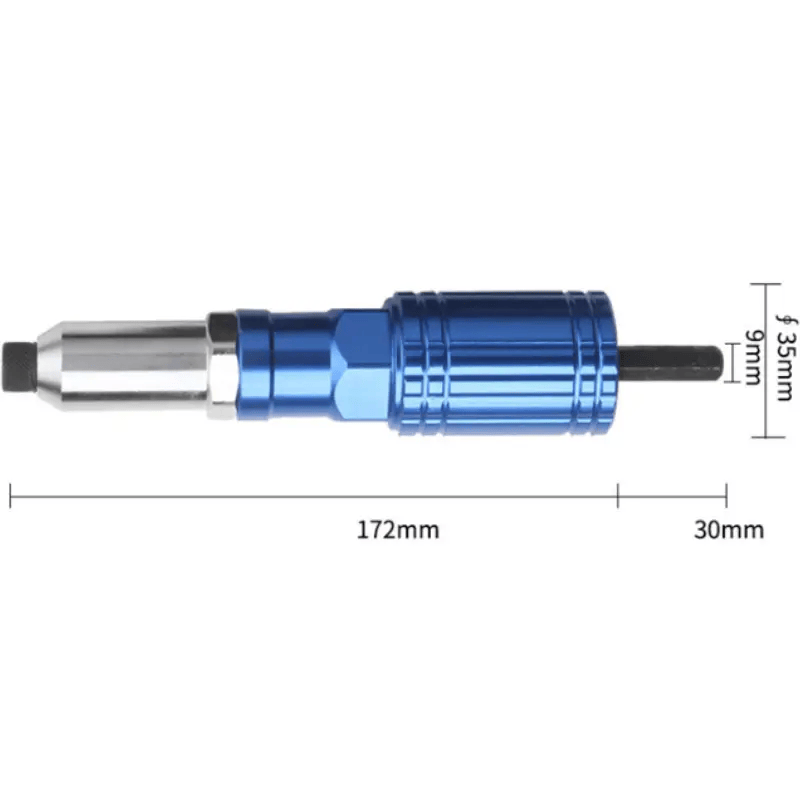 salelink.co.nz Unbranded Electric Rivet Gun Tool Adapter Electric Rivet Gun Tool Adapter | Action Outdoors NZ