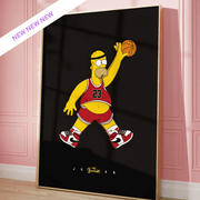 Blank Wall Print Shop Print Material Homer x Jordan Limited Edition Homer x Jordan Limited Edition