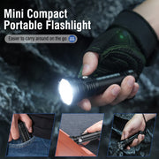 BORUIT ET28 Super Bright Led Torch Rechargeable Compact Flashlight IPX65 – view 4