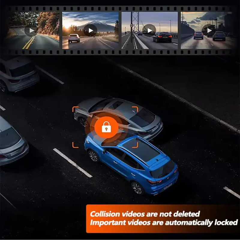 360° Dash Cam with WiFi & 24H Parking Mode (available in different storage capacity) – view 15