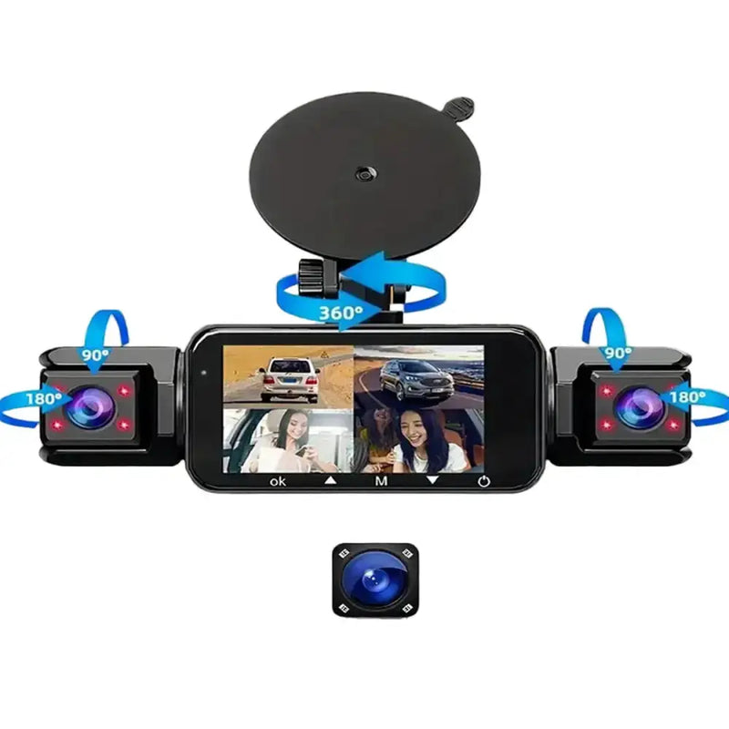 360° Dash Cam with WiFi & 24H Parking Mode (available in different storage capacity) – view 1