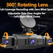 360° Dash Cam with WiFi & 24H Parking Mode (available in different storage capacity) – view 4