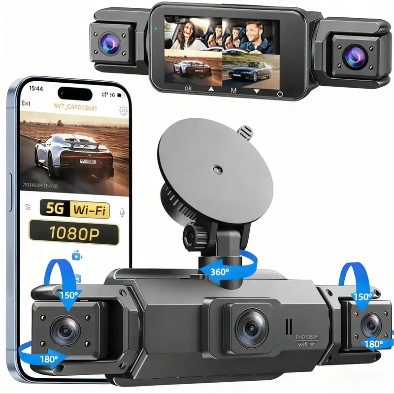 360° Dash Cam with WiFi & 24H Parking Mode (available in different storage capacity) – view 8