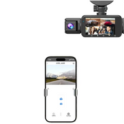 360° Dash Cam with WiFi & 24H Parking Mode (available in different storage capacity) – view 3