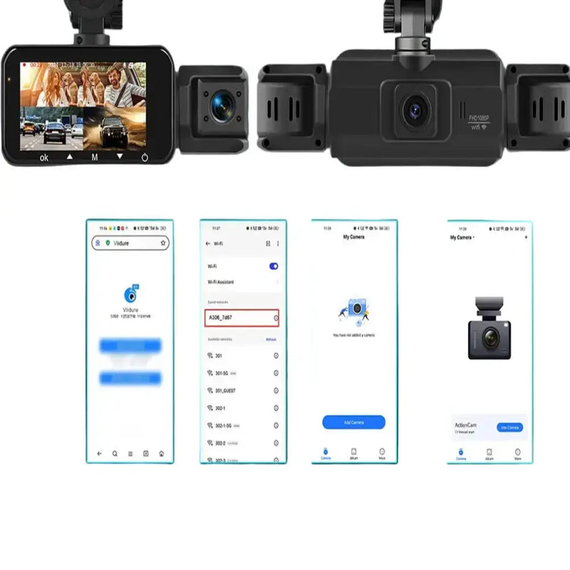 360° Dash Cam with WiFi & 24H Parking Mode (available in different storage capacity) – view 19