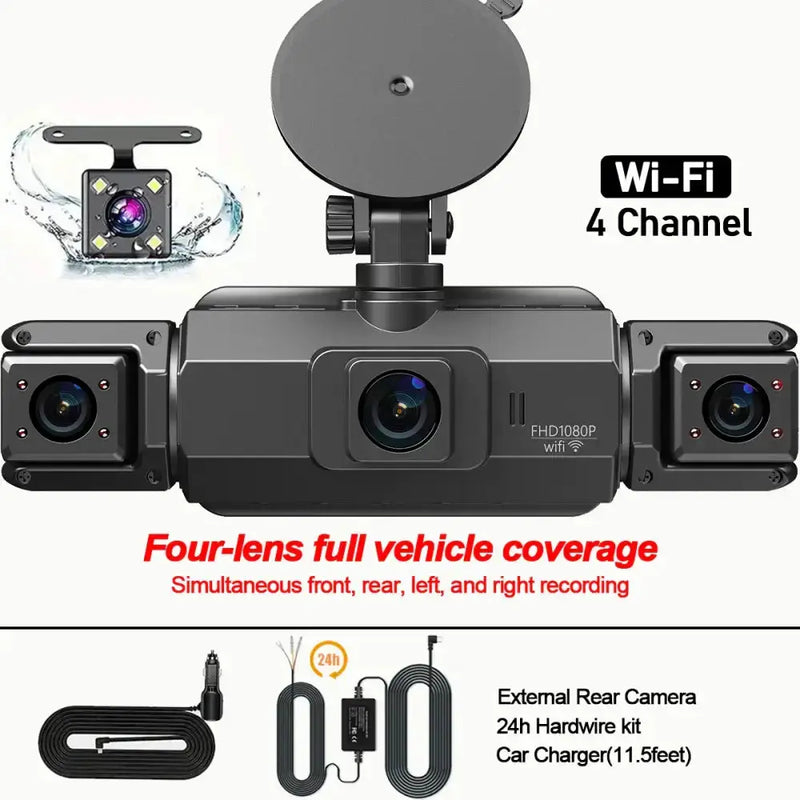 360° Dash Cam with WiFi & 24H Parking Mode (available in different storage capacity) – view 21