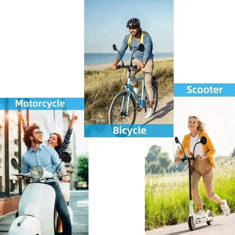 Habicare SS 360° Rotatable Bicycle Handlebar Mirror 360° Rotatable Bicycle Handlebar Mirror