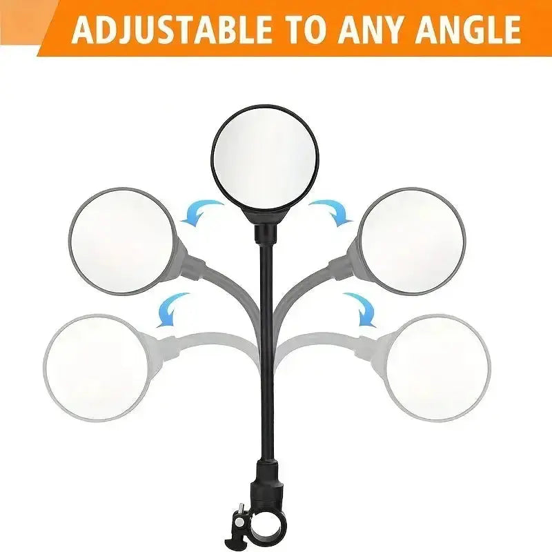 Habicare SS 360° Rotatable Bicycle Handlebar Mirror 360° Rotatable Bicycle Handlebar Mirror